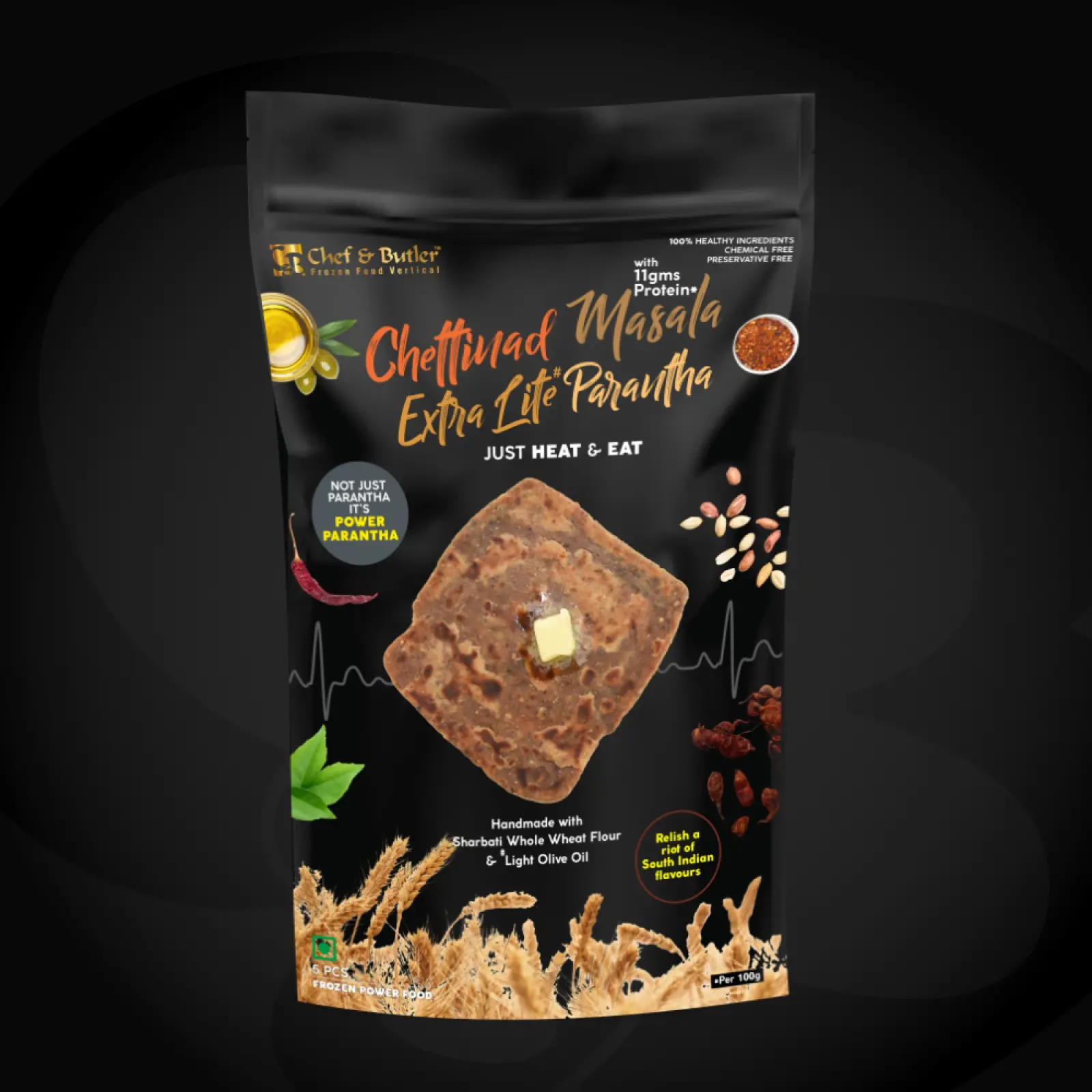 Chettinad Masala Extra Lite Parantha