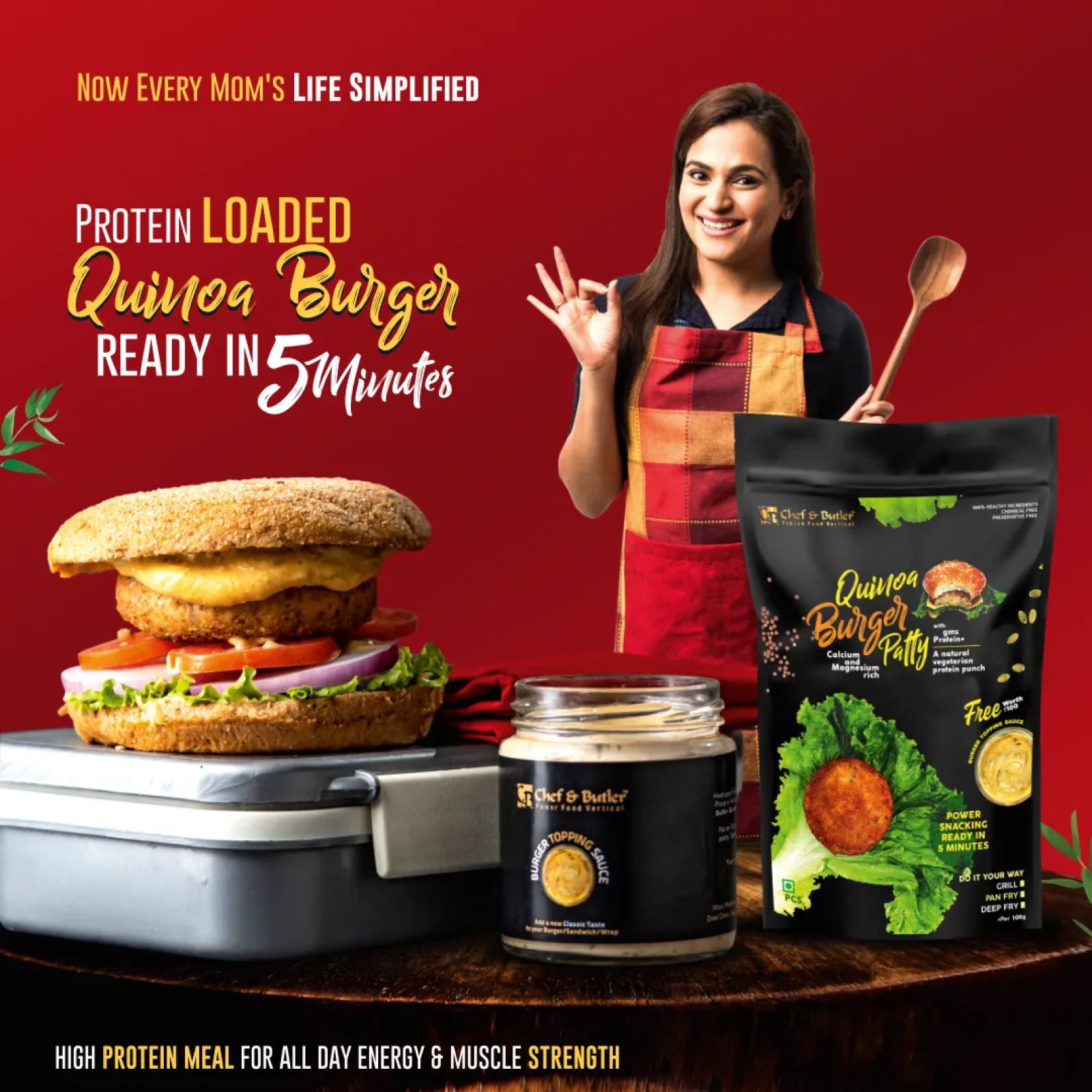 Paneer Quinoa Burger Patty