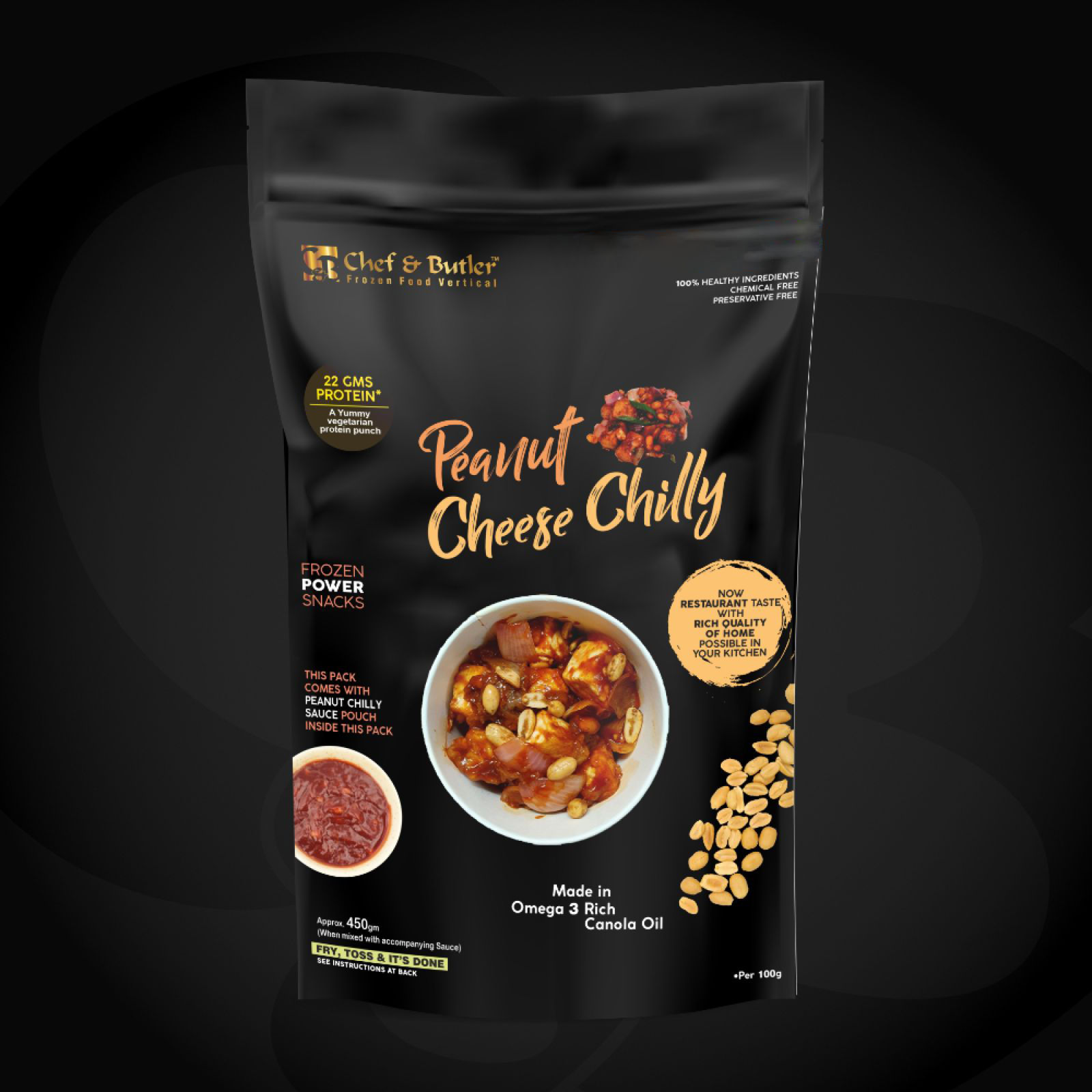 Peanut Cheese Chilly